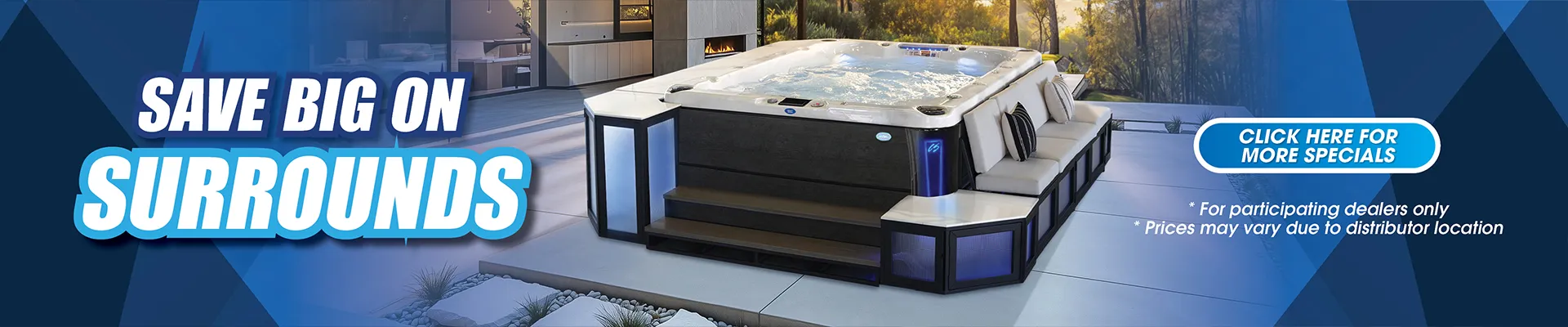 Calspas hot tub being used in a family setting - St Joseph